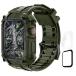 Wristitani Warrior Apple Watch Х 40mm/44mm η  Ѿ׷ TPU åץ륦å Х 3Dե륫Сե iWatch Series 6/SE/5/4 б