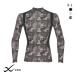  Wacoal Wacoalsi- Dub дракон X CW-X Mens JAO009 JYURYU..juuryuu мужской верх SML с высоким воротником длинный рукав спорт 