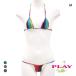  женский микро бикини PLAY Variety of patterns Super micro bikini setbla комплект T-back sexy нижнее белье 