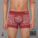  Gunze BODY WILD geo me Trick рисунок цельный формирование боксеры передний .. мужской GUNZE корпус wild 