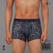  Gunze BODY WILD EZXtuig утка рисунок cut off боксеры мужской передний ..GUNZE корпус wild легкий X 