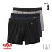  Umbro UMBRO 3P боксеры 3 листов комплект мужской solid хлопок передний .. хлопок 100%