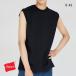T�V���c �C���i�[ �w�C���Y �X���[�u���XT�V���c �����Y ���� ��T HM3-B201 ��100% ���� �j������ �����Y���� Hanes T-SHIRTS KURO