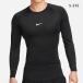  Nike NIKE Nike Pro NP Dri-FIT тугой Fit длинный рукав верх TIGHT TOP LS мужской спорт нижний одежда 
