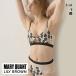  Lilly Brown LILY BROWN LILY BROWN×MARY QUANT LILY BROWN Lingerie daisy non wire bla* shorts set bla shorts set 