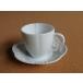 cs009 small cup & saucer Mini size coffee set Espresso white porcelain ceramics Poe cellar tsu