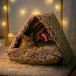  собака tipi- палатка палатка собака для bed кошка для bed собака house модный для помещений 