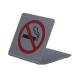  нержавеющая сталь plate ST-M 004 угол примерно 65 раз W50mm×H50mm L type HCP некурящий NO SMOKING