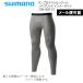[ почтовая доставка возможно ] Shimano солнечный protection прохладный Hybrid внутренний трико уголь IN-001Y ( рыбалка одежда * УФ фильтр * охлаждающий функция ) ( другой магазин отправка товар )