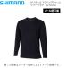 [ почтовая доставка возможно ] Shimano melino шерсть активный теплый внутренний рубашка черный ( рыбалка одежда * внутренний рубашка ) (IN-050X) ( сохранение тепла * "дышит" ) ( другой магазин отправка товар )