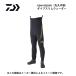 Daiwa Daiwa тонкий забродный полукомбинезон черный 3LB-3L(. круг средний сломан * фетр подошва ) ( толщина 3.5mm) (DSW4202VR) ( другой магазин отправка товар )