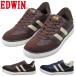  Edwin обувь мужской спортивные туфли "свободные руки" легкий Brown темно-коричневый темно-синий подушка ... нет EDW-7286 EDWIN