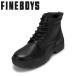  штраф boys двойной шиповки Raver ботинки 808 мужской ботинки уличный Work обувь Short кемпинг высокий King простой черный 