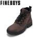  штраф boys двойной шиповки Raver ботинки 809 мужской ботинки уличный Work обувь Short кемпинг высокий King темно-коричневый 