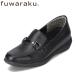 [SALE] Loafer lady's sneakers pumps Loafer type fwalakfuwaraku FR-1110 bit Loafer in heel low heel ..... black 