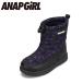  Anap девушка ANAP GIRL ANK-3201 Kids down ботинки короткие сапоги средний длина мужчина зима обувь winter ботинки толщина низ голубой . покупка 