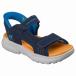SKECHERS Skechers Kids сандалии Junior slip in z Ray The - Splash 407014L NVOR темно-синий / orange 