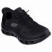 SKECHERS Skechers slip in zg ride подножка Pro женский спортивные туфли 150420 BBK mid подошва 