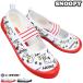  Snoopy сменная обувь сверху обувь ....PEANUTS PN8102 Kids Junior белый / черный белый / красный школьные туфли закрытый обувь ребенок обувь 15cm~19cm