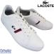 ラコステ LACOSTE SMA031L EUROPA TRI1 SMA ホワイト/ネイビー/レッド メンズ ローカット シューズ レザースニーカー 運動靴 紐靴 7-39SMA0031407