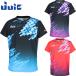 juuik мужской женский гипер- J( для мужчин и женщин ) настольный теннис одежда состязание tops короткий рукав U шея легкий всасывание скорость .JTTA легализация игра рубашка соревнование 5699