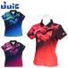 juuik женский JUIC Silhouette настольный теннис одежда состязание tops короткий рукав воротник имеется легкий всасывание скорость .JTTA легализация игра рубашка соревнование 5684
