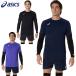  Asics мужской женский p Ractis рубашка с коротким рукавом ( задняя сторона принт ) волейбол одежда состязание tops движение спорт 2053A265