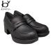  свободно проект by...... san женский каблук выше Loafer обувь обувь casual классический простой school посещение школы легкий .....8510097