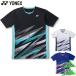  Yonex Junior Kids Junior игра рубашка теннис одежда состязание tops короткий рукав UV cut . пот скорость . система электро- движение спорт 10746J