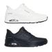 SKECHERS Slip-ins UNO-BANKSIA LUXE 183023W WIDE FIT Skechers slip in zuno банк sia Lux широкий Fit широкий 4E соответствует мужской резина шнурок 