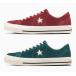 CONVERSE ONE STAR SUEDE Converse one Star замша BURGUND балка gun tiDRK.TEL темный зеленовато-голубой 33702560 33702561 натуральная кожа спортивные туфли унисекс 