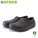 crocs �N���b�N�X ON THE CLOCK WORK SLIPON �I�� �U �N���b�N ���[�N �X���b�v�I��  205073001 �u���b�N�i���j�Z�b�N�X�j �V���[�Y �N���b�O �T�{ �X���b�|��