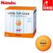  Large 44mm 120 штук nitak мужской женский Large верх clean 10 дюжина настольный теннис аксессуары состязание тренировка лампочка сделано в Японии orange антибактериальный NB-1664