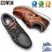  широкий проект Edwin мужской обувь обувь casual 4cm×4 час водонепроницаемый . скользить скольжение трудно дезодорация антибактериальный широкий подушка стелька мокасины EDW-8984