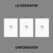 VERۡաLE SSERAFIM 1st Studio Album UNFORGIVEN 륻ե 1  Х