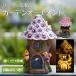  solar rechargeable LED garden ornament sun light charge objet d'art miscellaneous goods ornament garden entranceway stylish interior automatic lighting switching off the light lovely all 2 color 