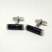 DUNHILL / Dunhill запонки кафф links серебряный черный Dunhill бренд б/у 