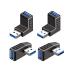 YFFSFDC USB ͥ ľ ץ /// USB 3.0 ץ 90 L Type A (