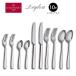 �J�g�����[�Z�b�g �i�C�t �t�H�[�N �X�v�[�� 2�l�p 10pc �ȈՔ��� 6-05200-DN10P LUCKY WOOD �f�C�g�� �f�B�i�[�Z�b�g 18-8�X�e�����X ���{�� ���O�� �H���OK