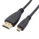 ViViSun[JCT заявление выпуск возможность ] высокая скорость HDMI( мужской )to micro HDMI( мужской ) изменение кабель HDMI модель A мужской -micro HDMI модель D(micro) мужской позолоченный ko