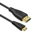 Mini HDMI кабель Mini HDMI HDMI изменение cave 1080P разрешение высокая скорость HDMI кабель видео карта / камера / ноутбук / компьютер HDCP 3D соответствует 1.5