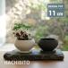  цветочный горшок модный керамика горшок Stone pot MM034-115 4 номер (11.5cm) горшок низ дыра есть поддонник имеется современный белый черный . type горшок 