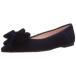 pliti*ba Rely na bell bed ribbon decoration po Inte do shoes ELLA suede (ela suede ) lady's NAVY_BLUE 2