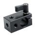 NICEYRIG 15mm rod clamp rail connector adaptor 1/4 screw holes attaching 15mm rod support light weight wing nut attaching use convenience DSLR equipment DSLR Rigs DSLR