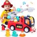 ̲Toy Cars for 1 2 3 Year Old Boy Girls Gifts Fire Truck with Music  Light Toys for Toddler 1-3 Educational Learning Toys for 2 3 4 Ye¹͢