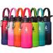 ̲Farsea Insulated Water Bottle With Paracord Handle, Protective Silicone Boot and 2 Lids (Straw Lid  Spout Lid), Stainless Steel Wate¹͢