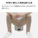 PATATTO�� �p�^�b�g�~���[ �܂肽���݈֎q ���y�� 200g �R���p�N�g �܂肽���݃`�F�A �g�ш֎q �ω׏d100kg �h�� ���^ 3cm �J���r�i�t�� �g�уC�X �֘A�摜3