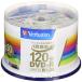 Verbatim �o�[�x�C�^�� 1��^��p DVD-R CPRM 120�� 50�� �z���C�g�v�����^�u�� �Ж�1�w 1-16�{�� VHR12JP50V4