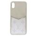  Louis Vuitton LOUIS VUITTON Taiga лама бампер XS MAX iPhone кейс iPhone кейс смартфон кейс оттенок белого M30277 подлинный товар гарантия 