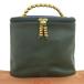  Loewe LOEWEbelaskes косметичка ручная сумочка кожа зеленый ×b жалюзи i цвет Vintage подлинный товар гарантия редкий редкость ткань пакет есть 